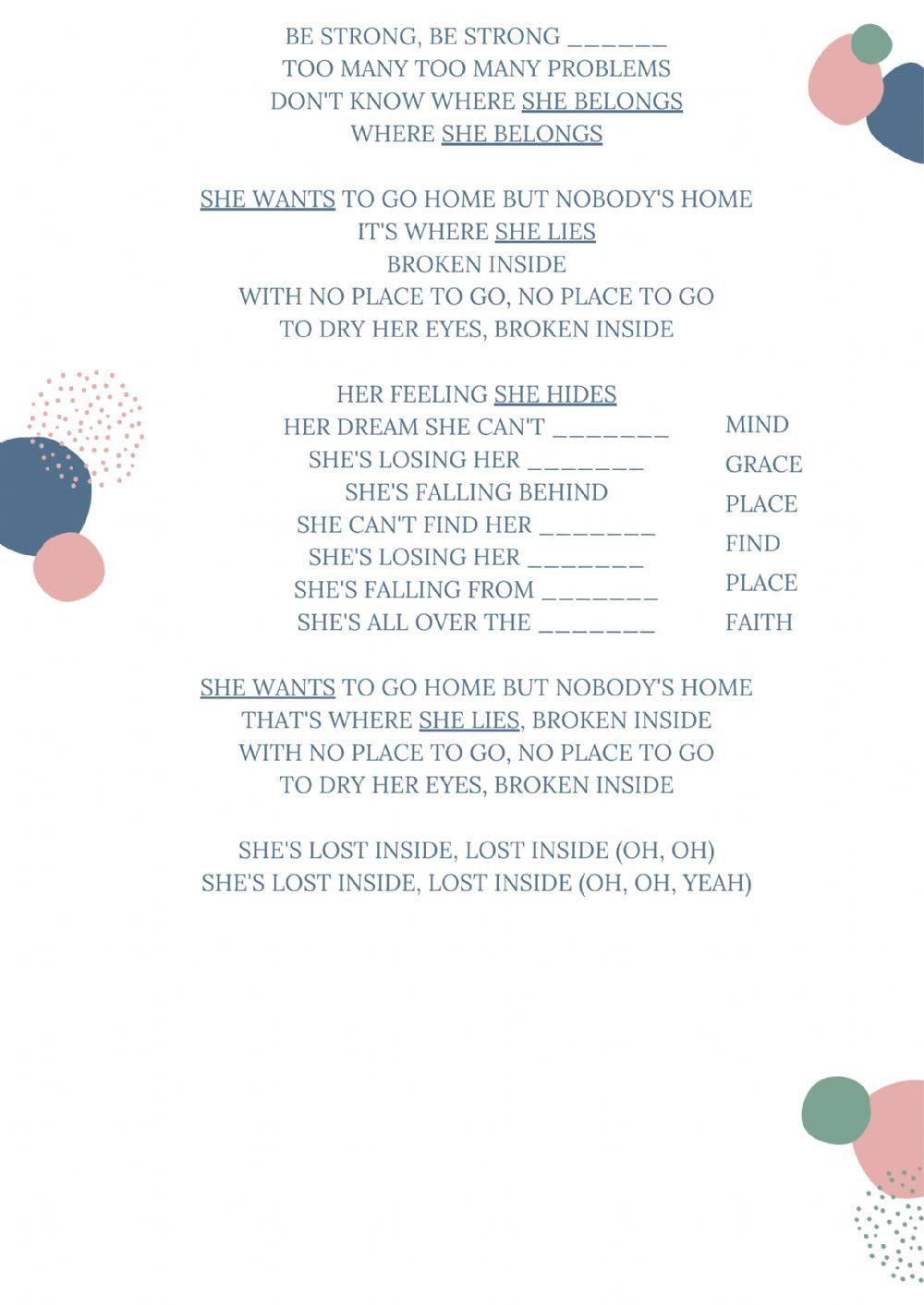 Nobody's home - Avril Lavigne