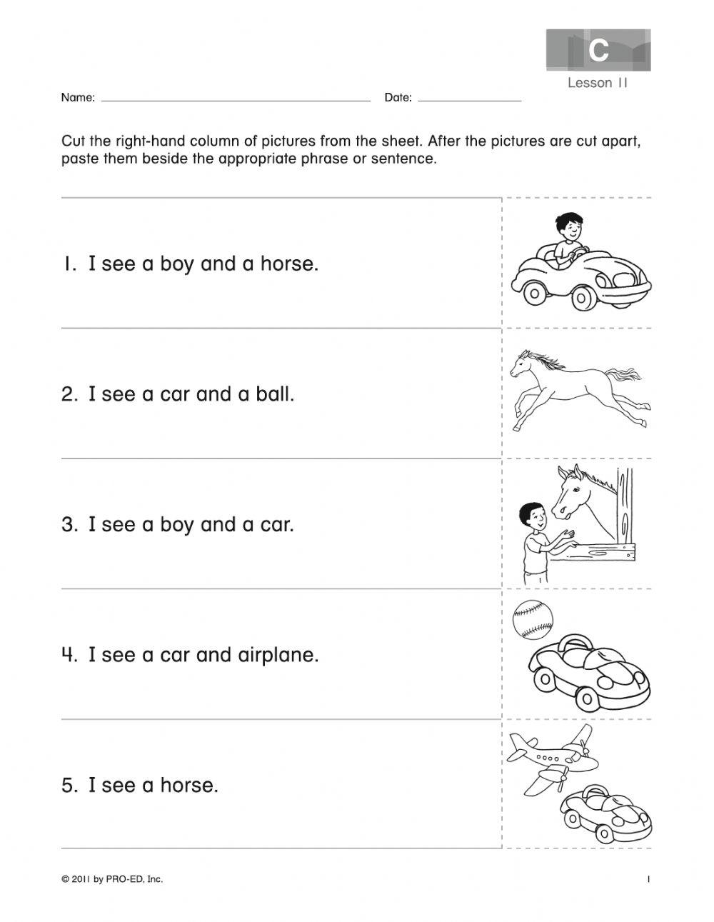 4372017 | Edmark Comprehension Lesson 11 | Shevlin | 4372017-edmark-comprehension-lesson-11-shevlin