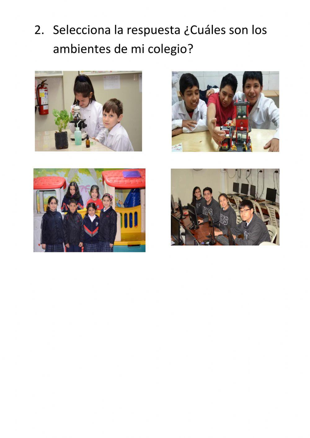 Mi colegio | Live Worksheets