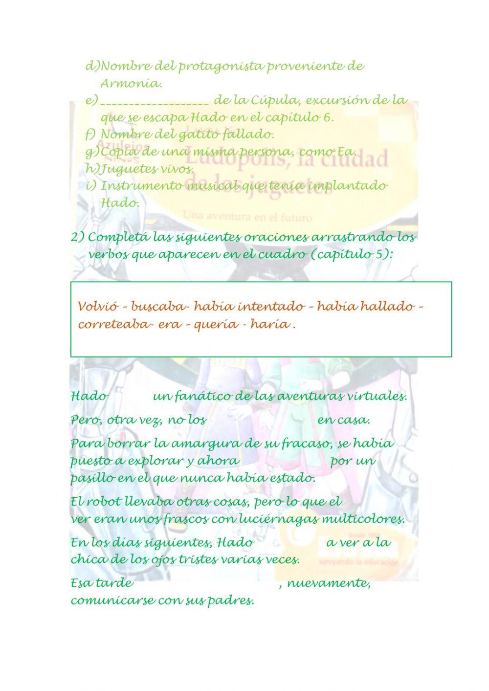 Ludópolis, la ciudad de los juguetes actividad 4 parte 1