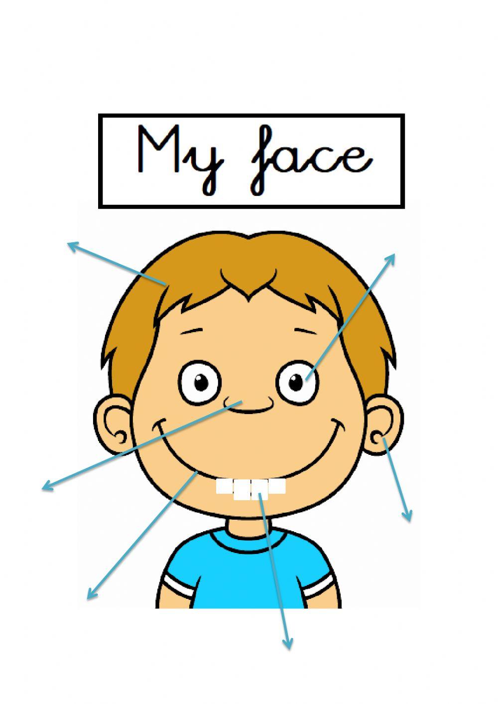 My face - 2nd grade