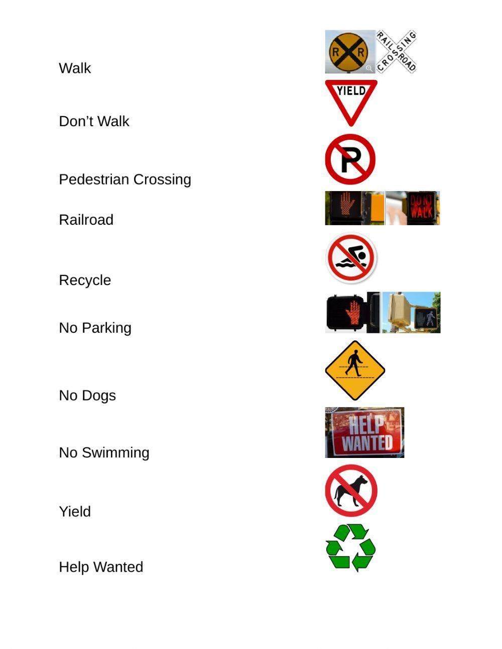 safety words 4 pages