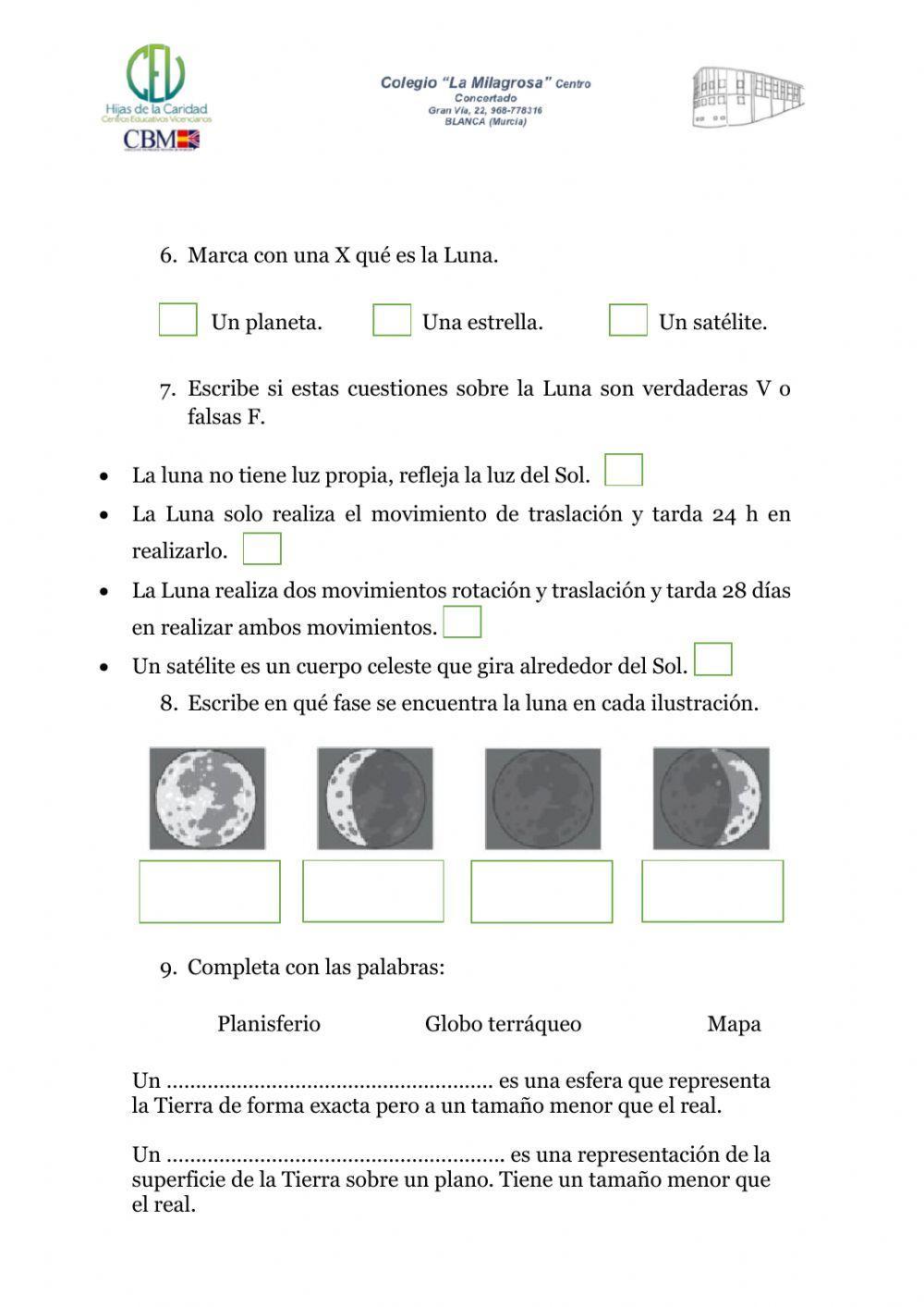 Prueba de evaluación.