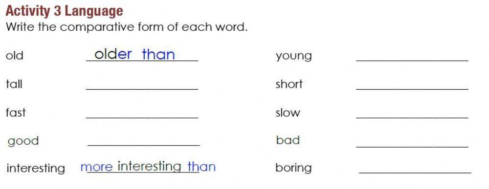 Access 6 - T1 - U2 - L7- Act 3