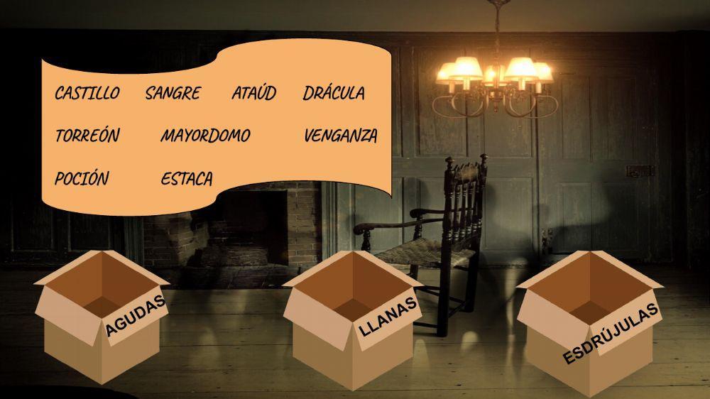 Palabras agudas y llanas