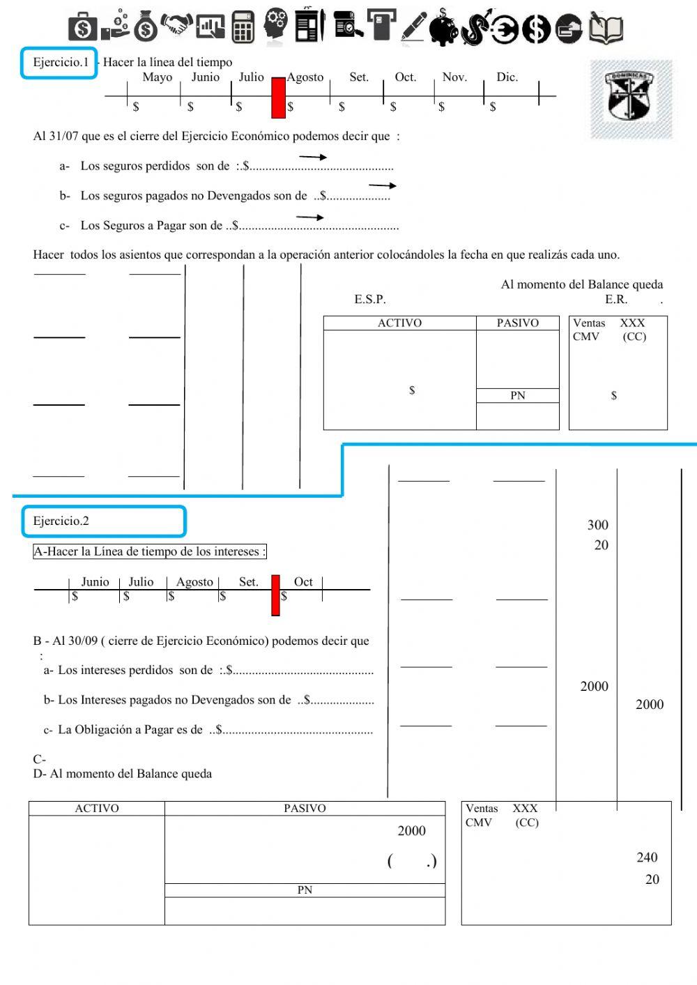 6A adicional gastos y pasivo
