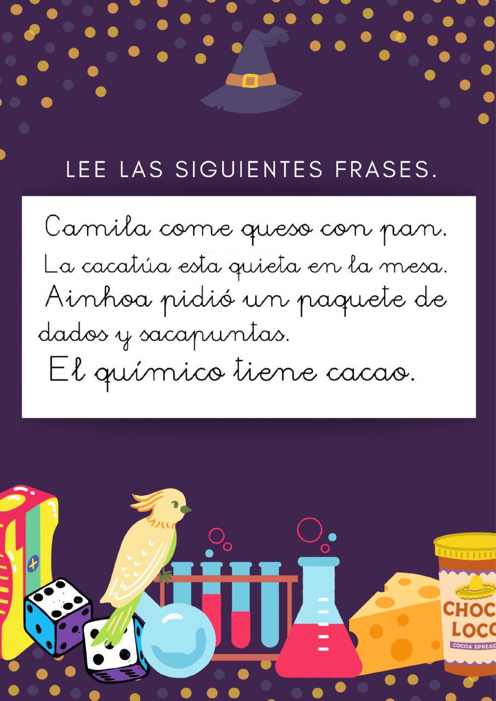 Misión 5: ca, co, cu, que y qui.
