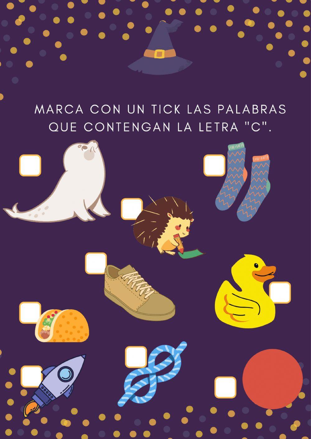 Misión 5: ca, co, cu, que y qui.