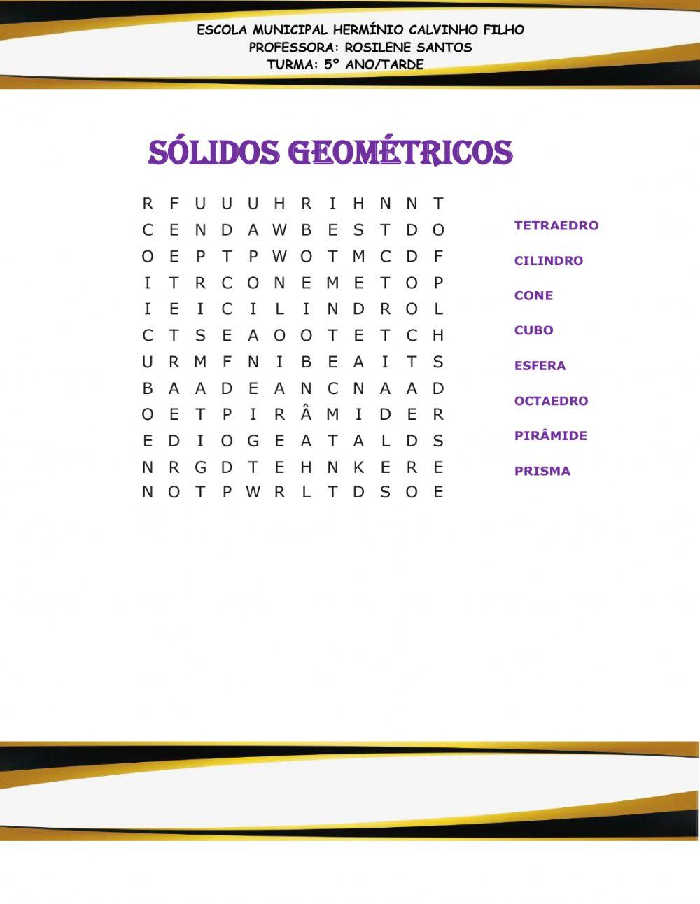 Sólidos geométricos