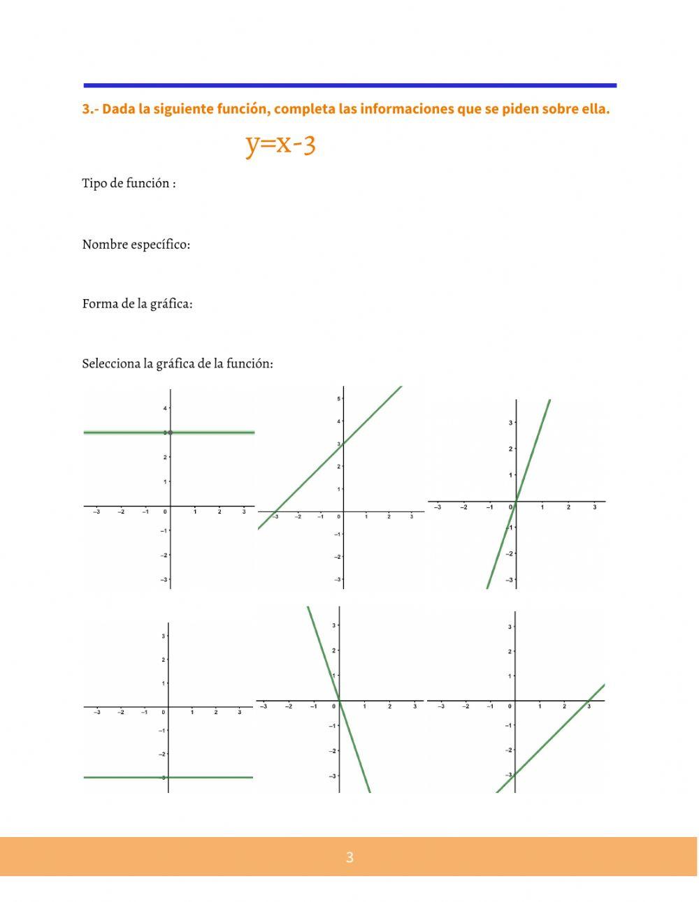 Funciones elementales