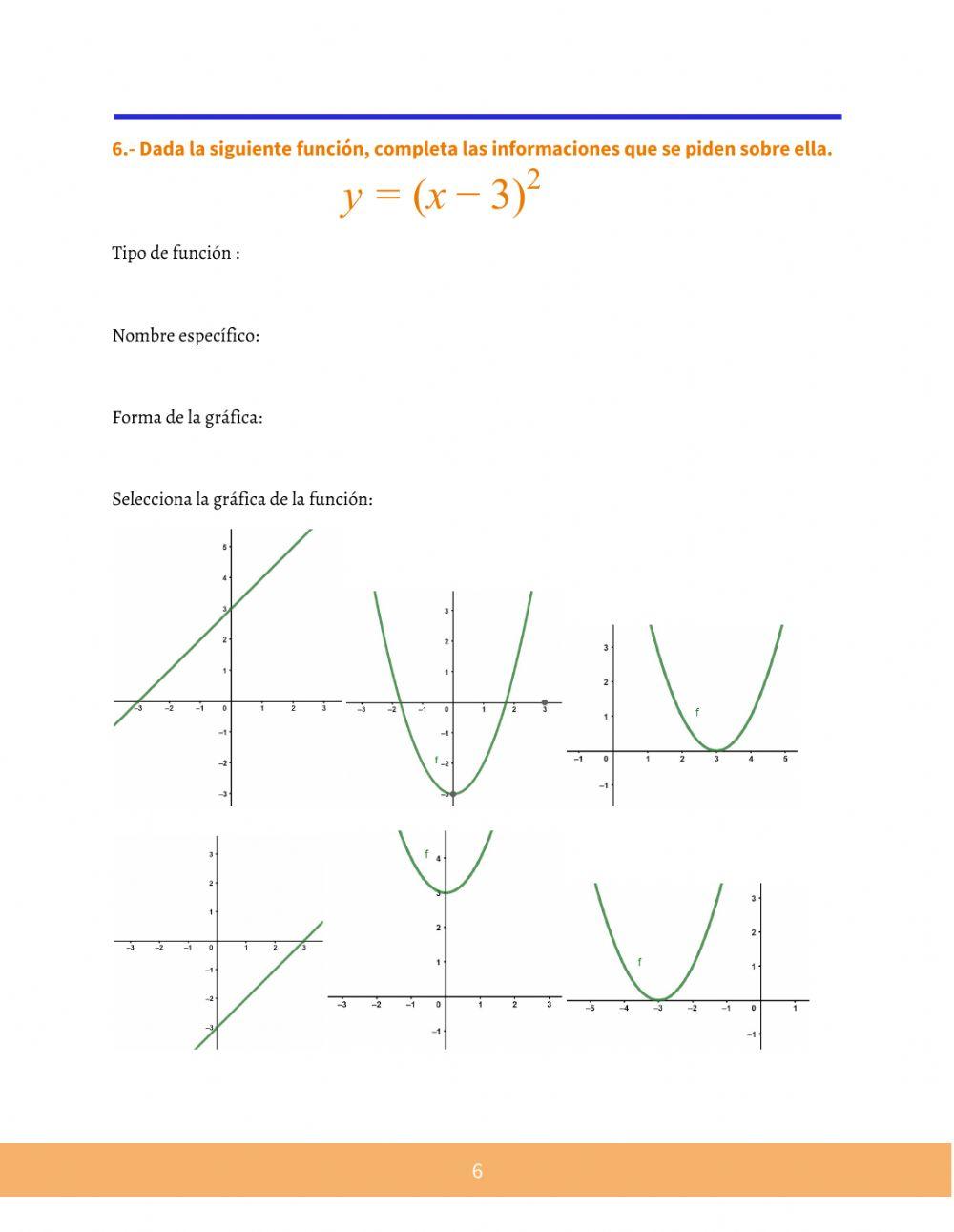 Funciones elementales