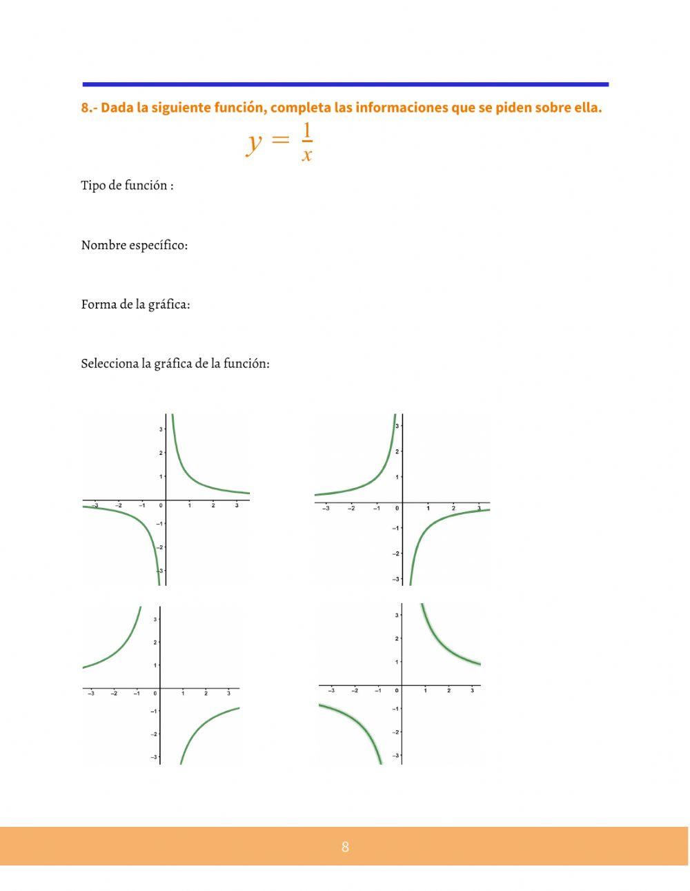 Funciones elementales