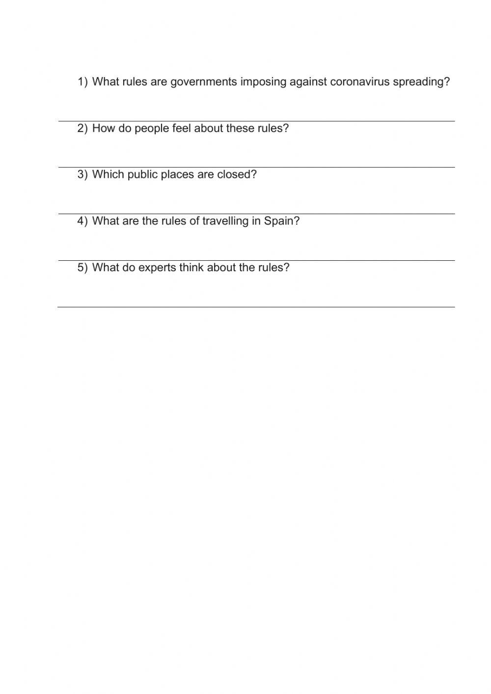 Coronovirus in Europe