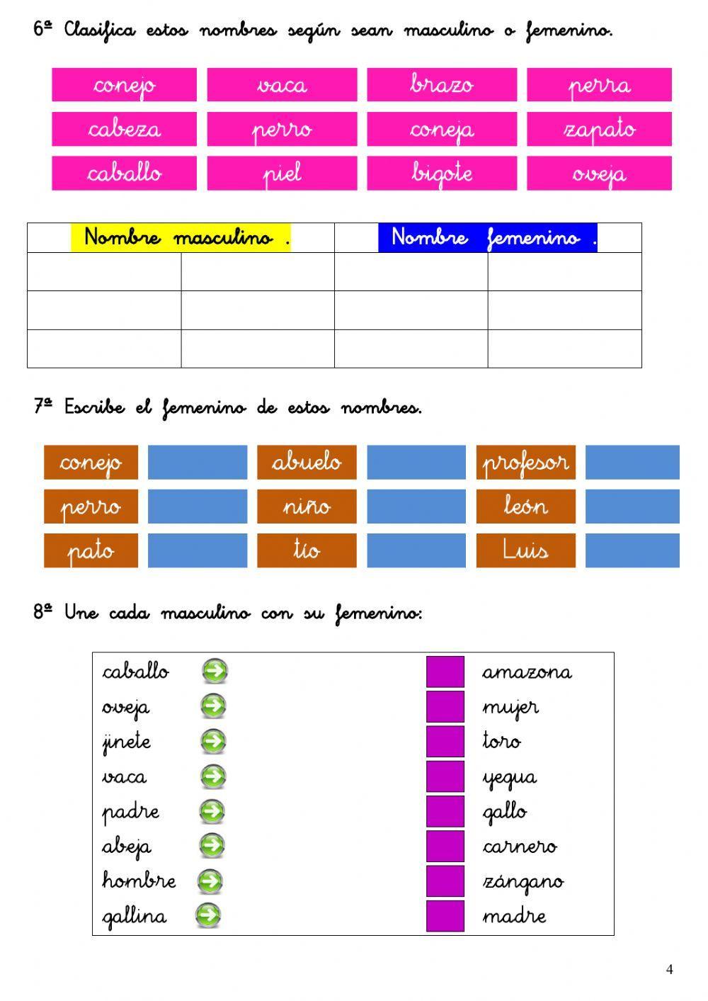 Comprensión lectora 3º EP 04 Descripción personas
