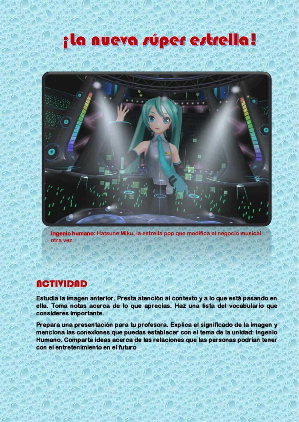 Mira la imagen y describela