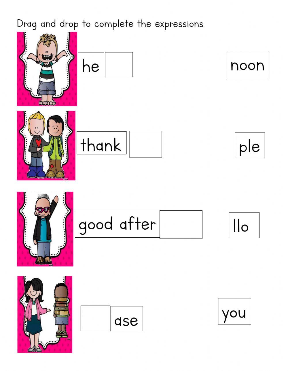 Greetings Farewell and Courtesy expressions