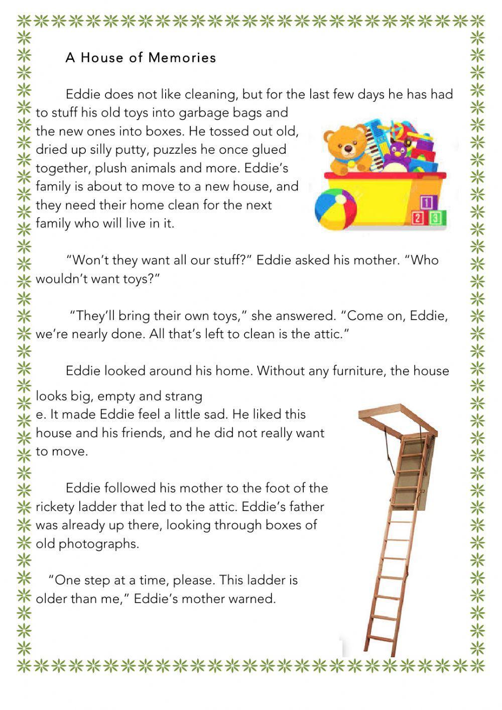 1 A house of memories