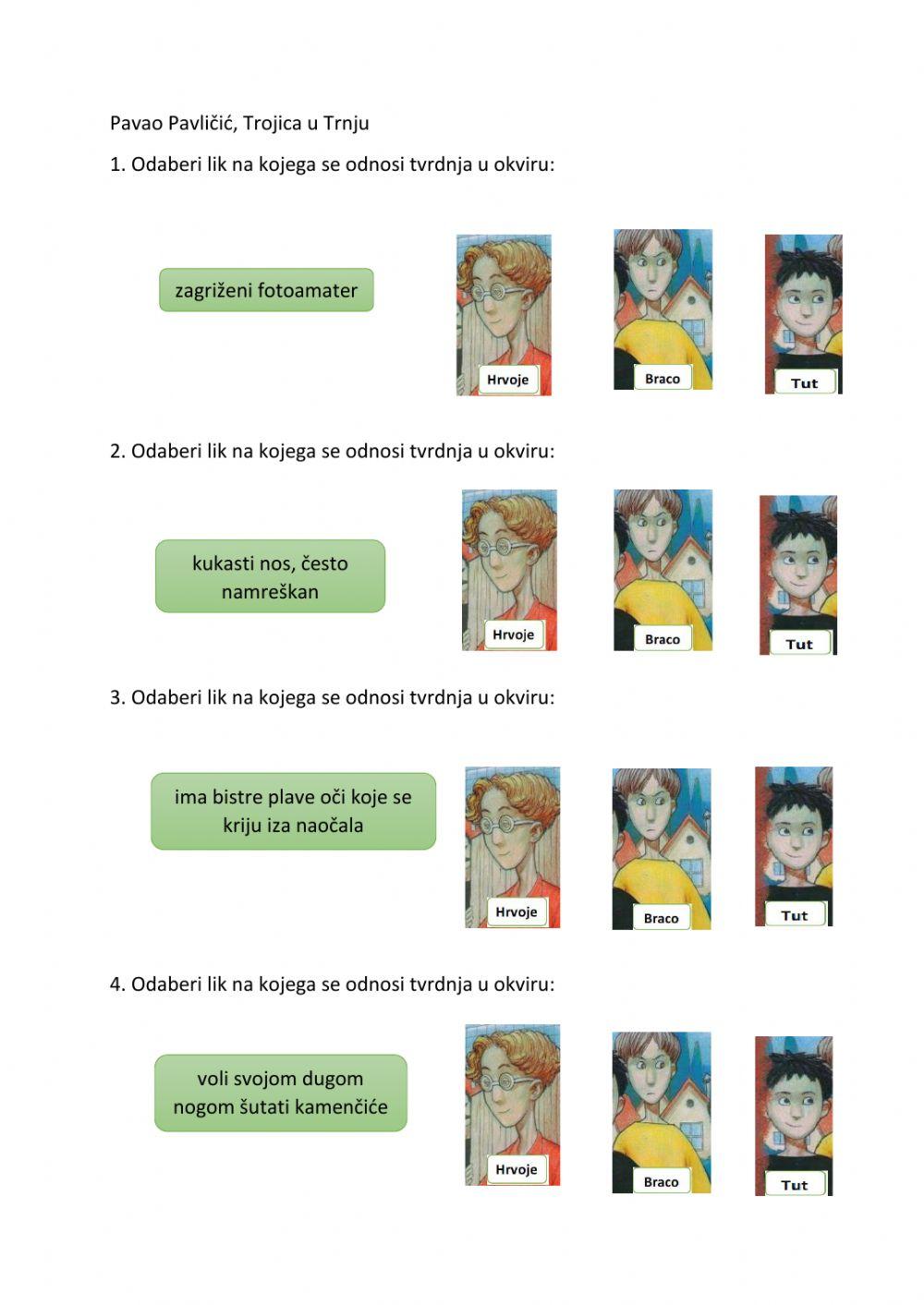 Pavao Pavličić, Trojica u Trnju