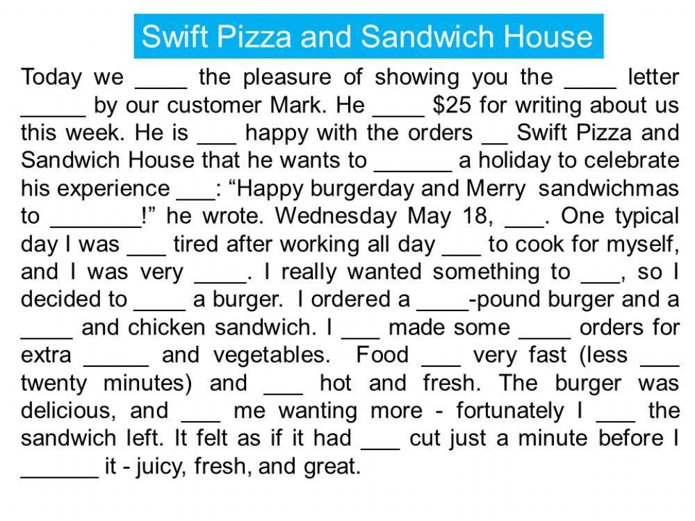 Pruebas Icfes modelo de pregunta en Ingles
