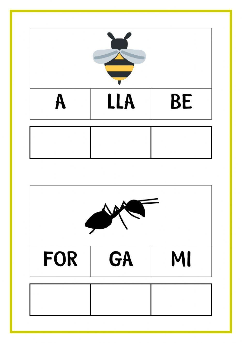 Paraules de tres síl.labes