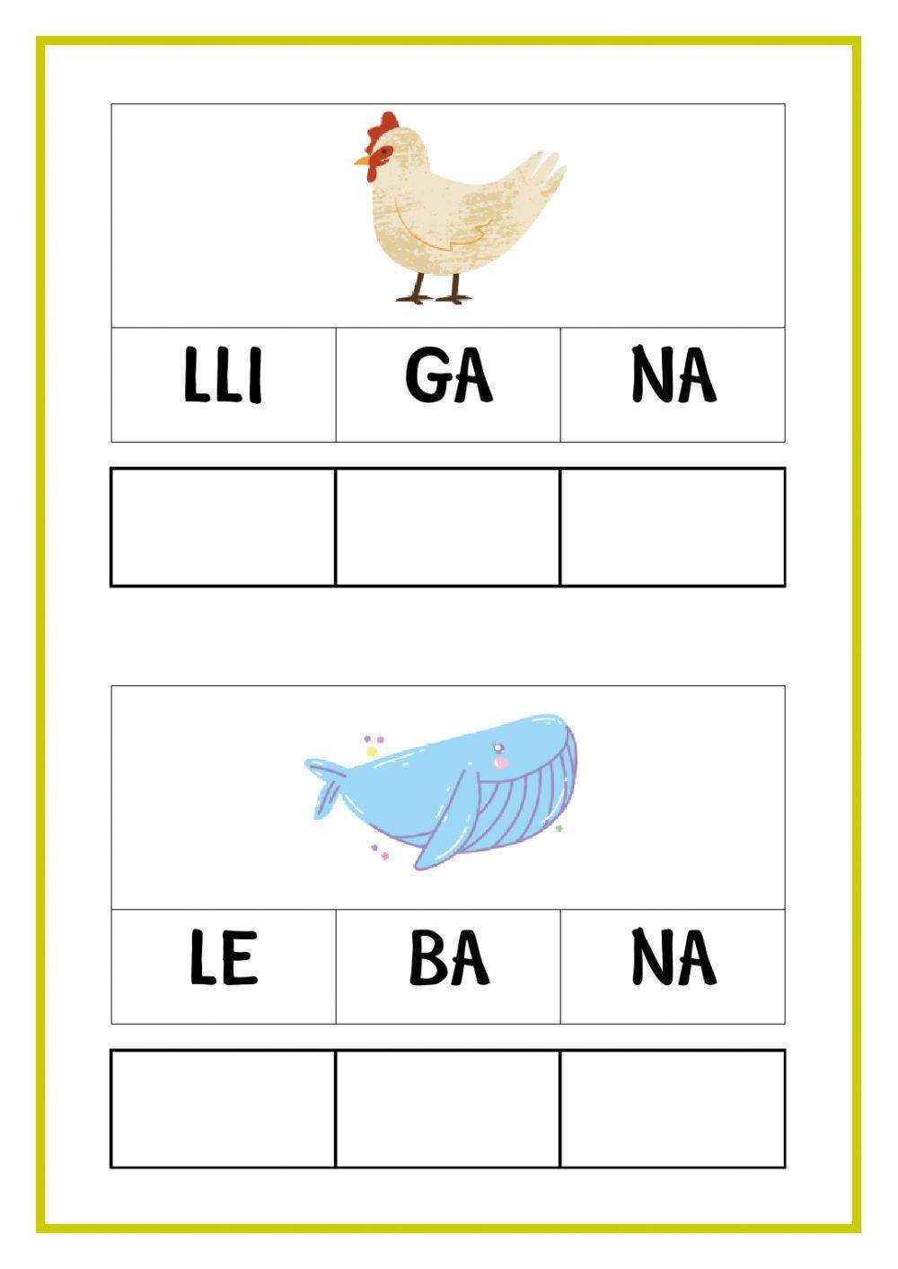 Paraules de tres síl.labes
