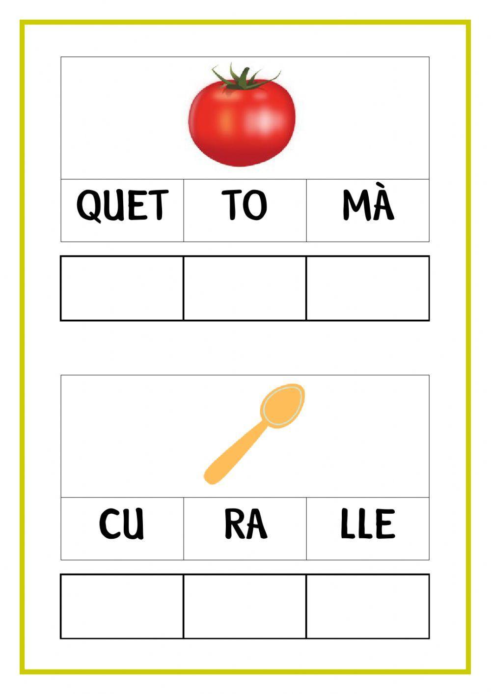 Confegir paraules tres síl.labes (II)