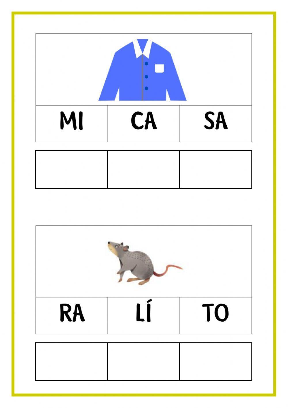 Confegir paraules tres síl.labes (II)