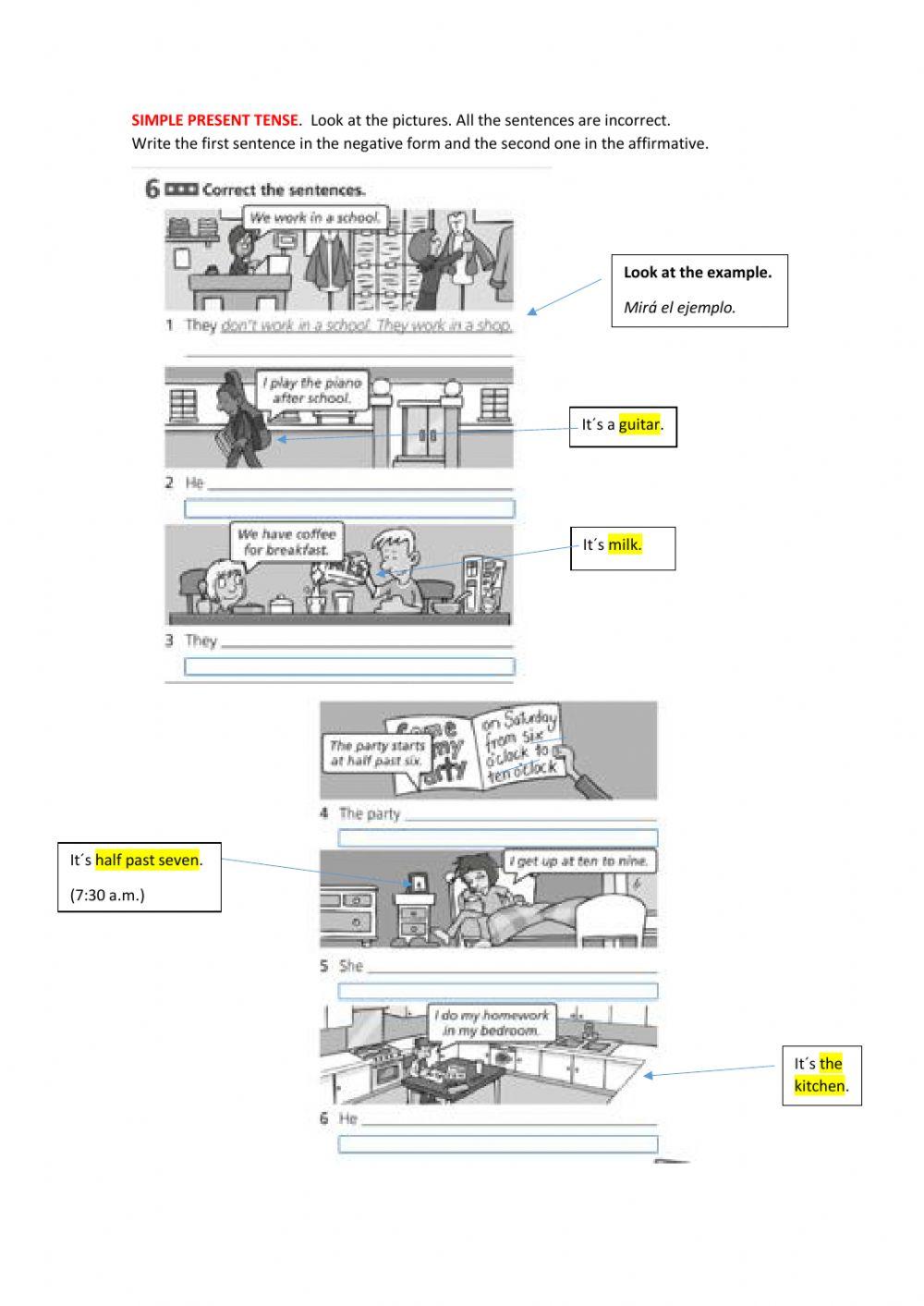 Simple Present tense