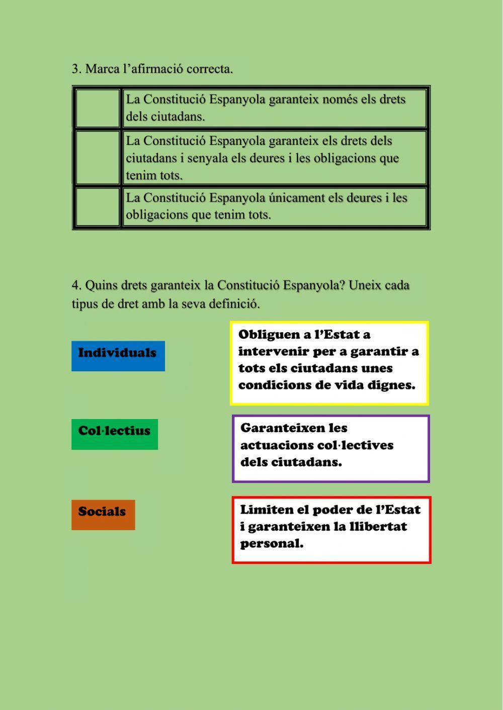 La Constitució Espanyola 2