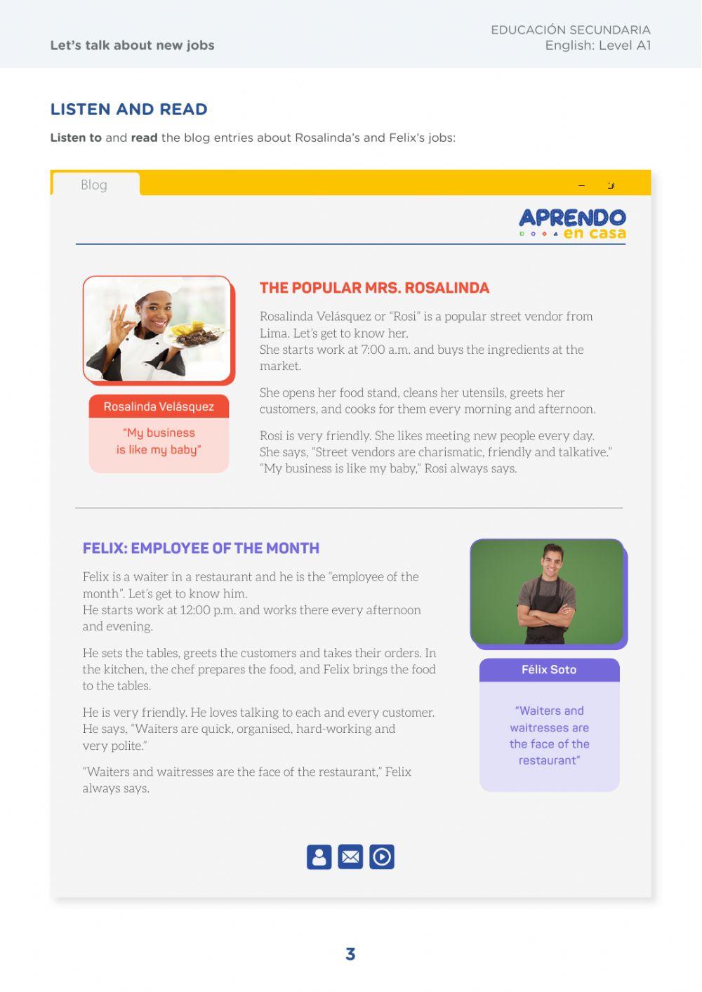 Jobs and occupations - W-17 (A1)