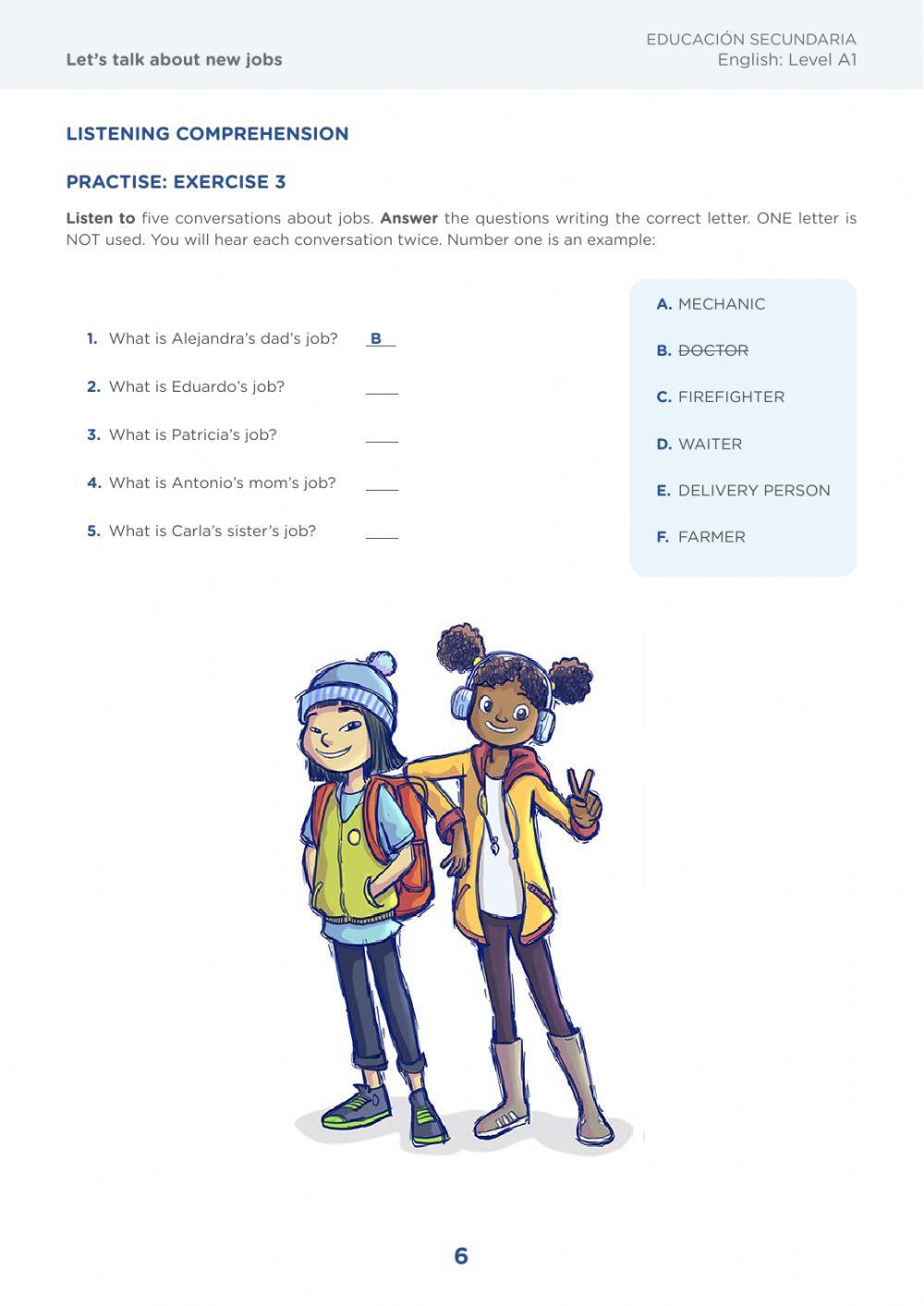 Jobs and occupations - W-17 (A1)