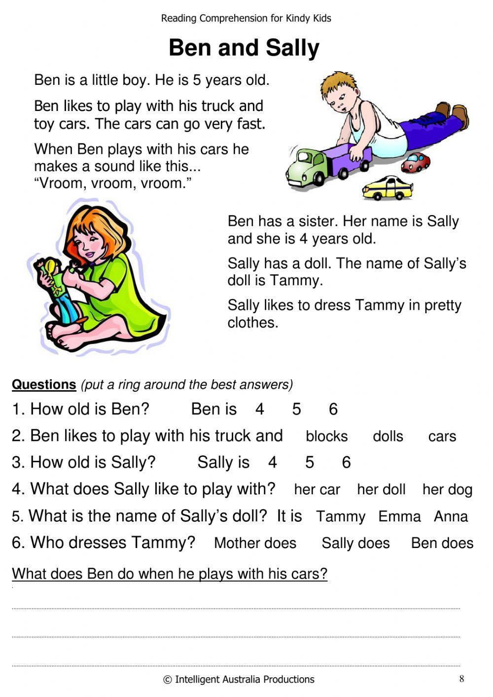 Reading - Ben and Sally
