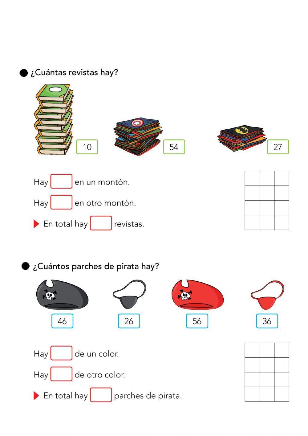 Cálculo. Problemas con suma