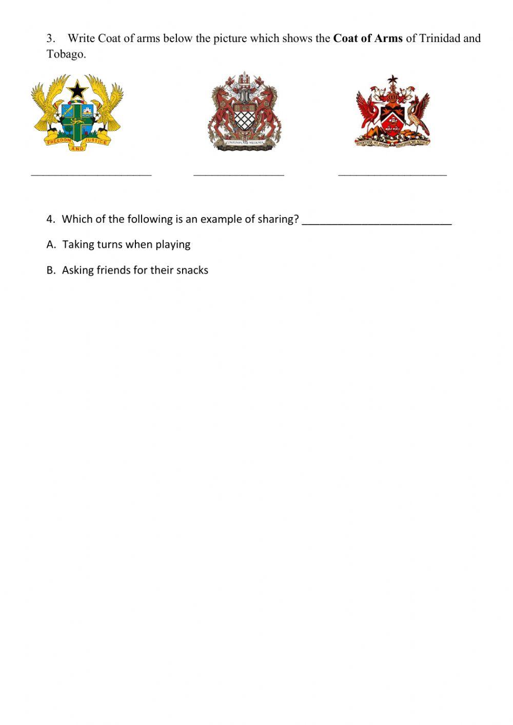 Social Studies Mid term term