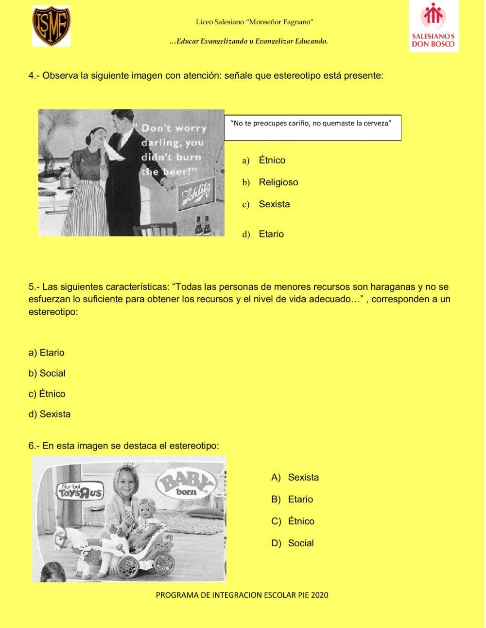 Estereotipos en publicidad