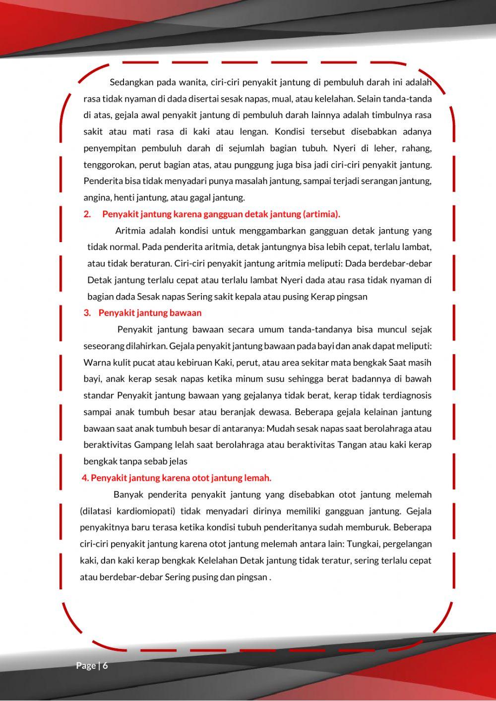 Gangguan Sistem Peredaran Darah