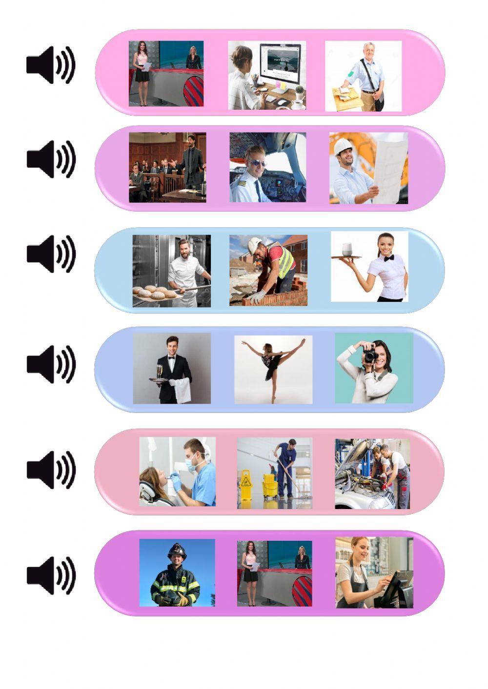 Jobs and professions