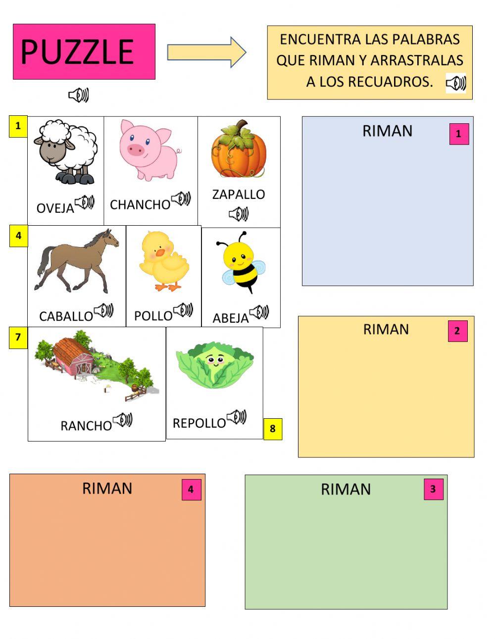 Seleccionar y Puzzle