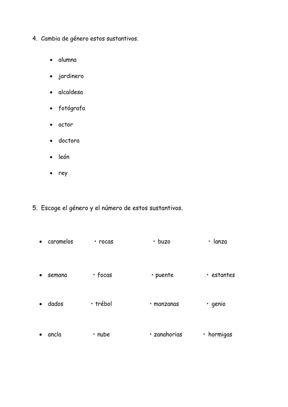GRAMÁTICA 3º  PRIMARIA