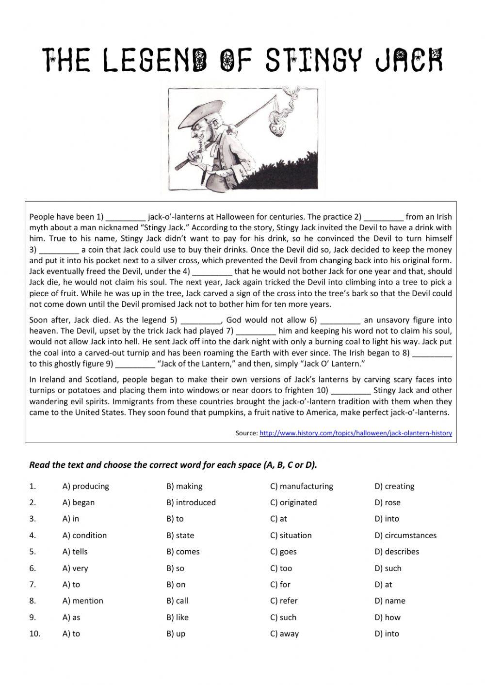 The legend of Stingy Jack