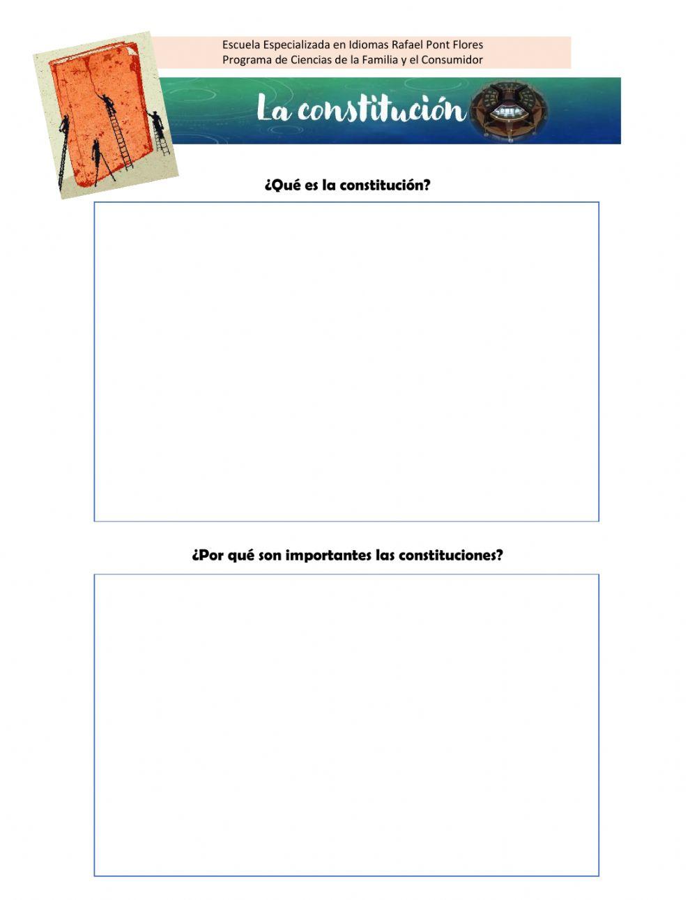 Qué es la constitución y por qué es importante