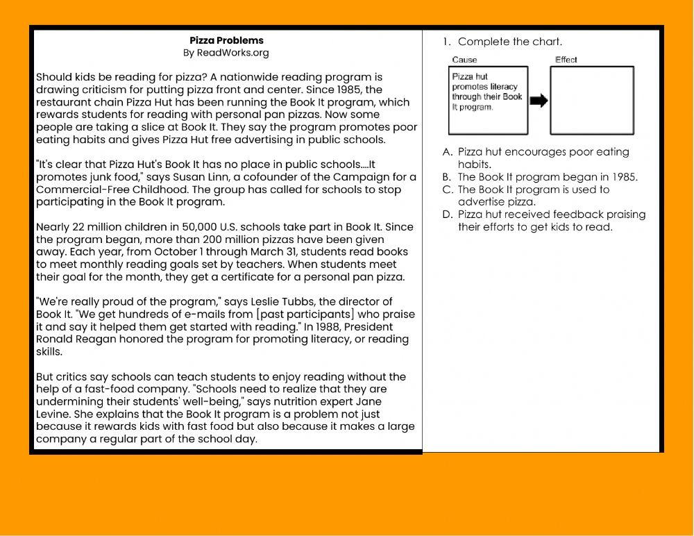 Cause and Effect Task Cards Set 2