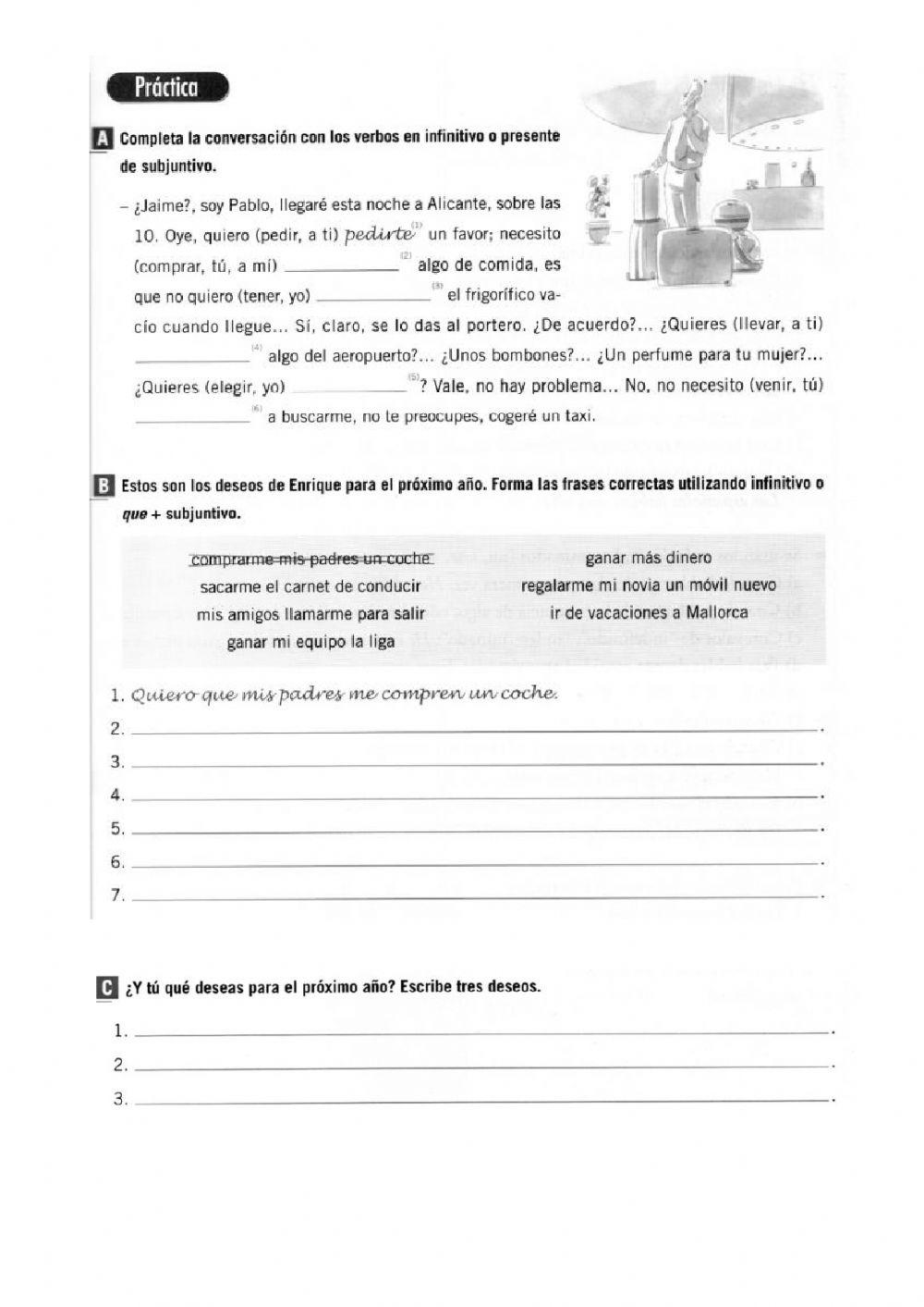 Presente de subjuntivo