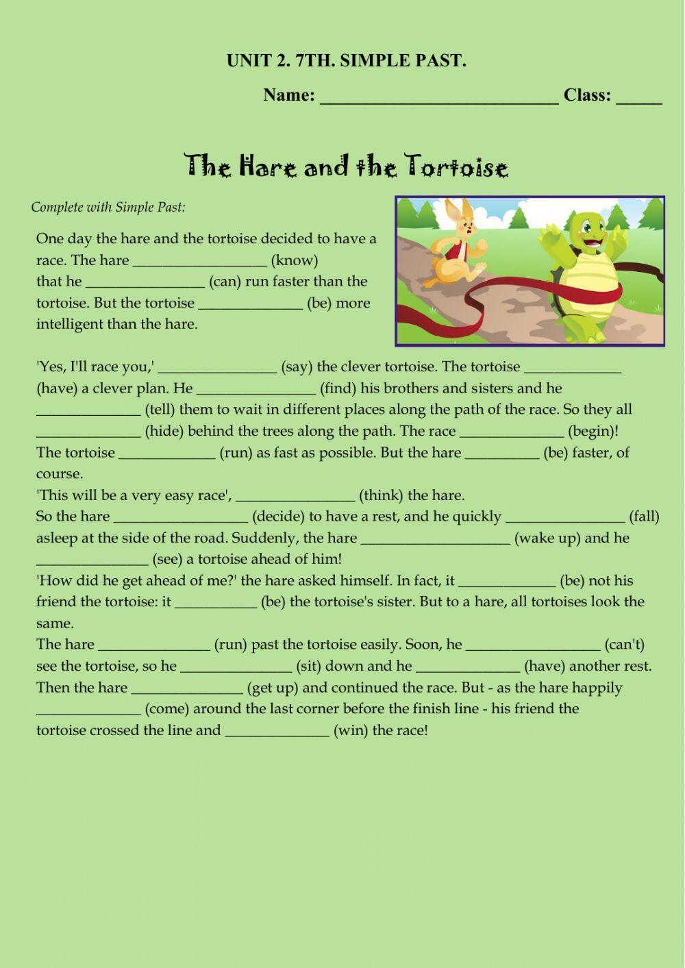 Simple Past. A Fairy Tale.