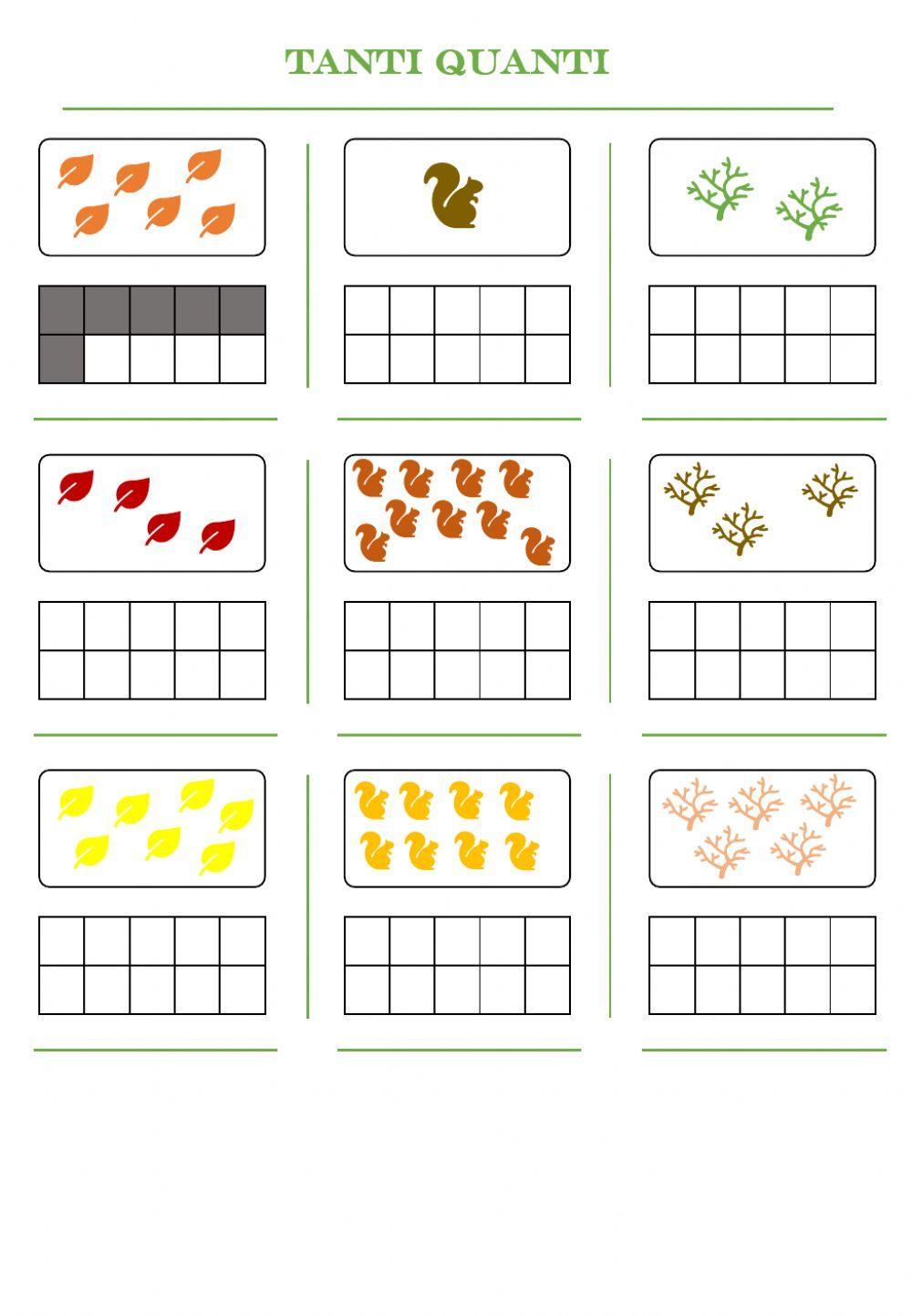 TANTI QUANTI - ten frames