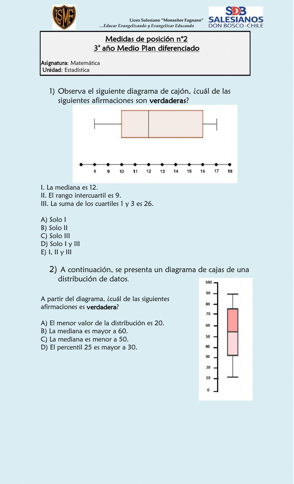 Diagrama de caj… | Free Interactive Worksheets | 459284, image size:1000x1643