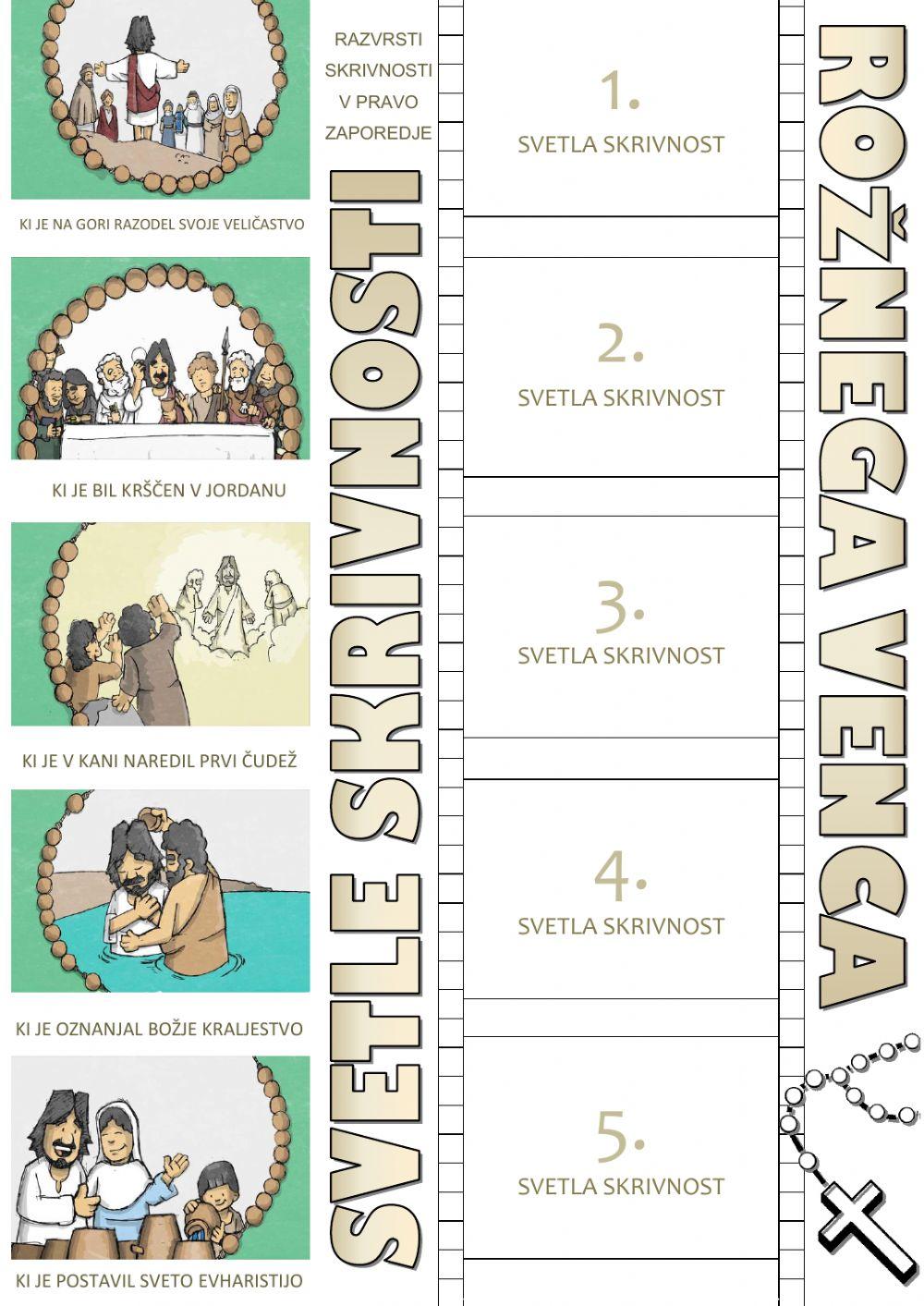 Rožni venec - svetli del