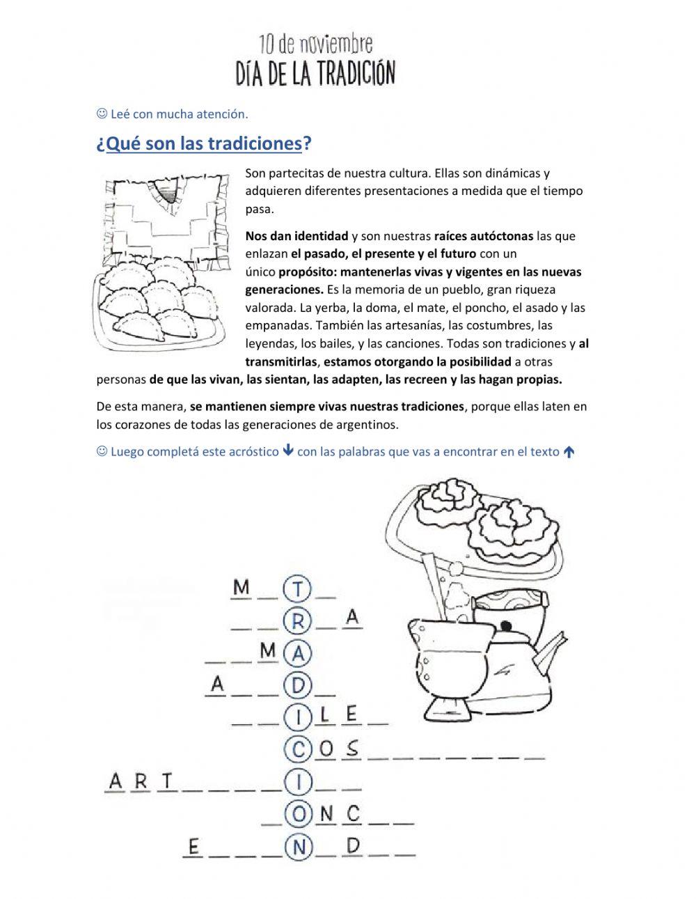 Día de la tradición