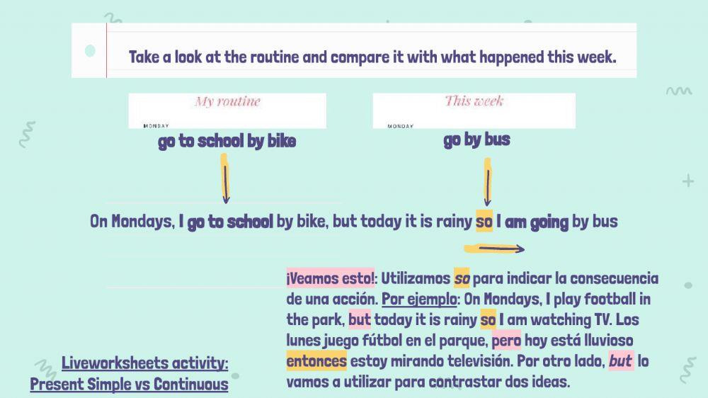 Simple Present vs Present Continuous