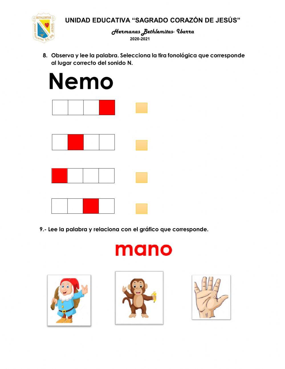 Evaluación lengua y literatura